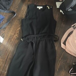 Elegant Black Sleeveless Jumpsuit